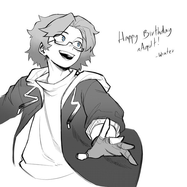 Happy Birthday 2024 drawn by: @andredan_art